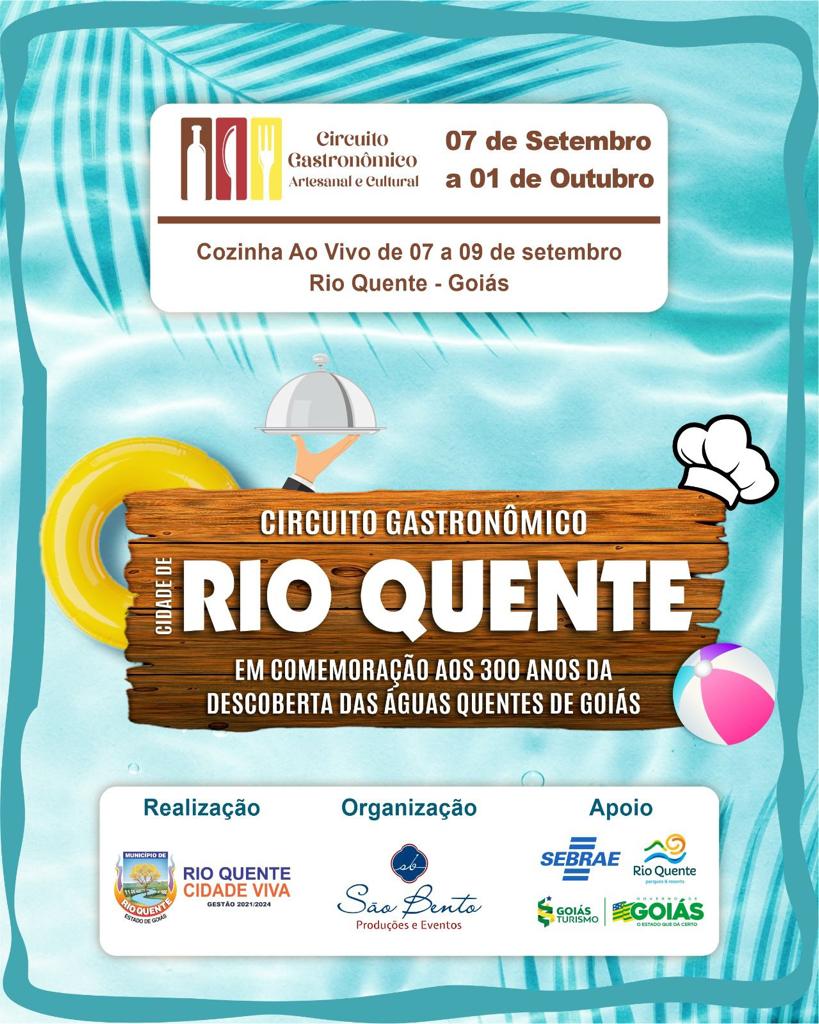 Rio Quente realiza Festival Gastronômico no feriado de 7 de setembro